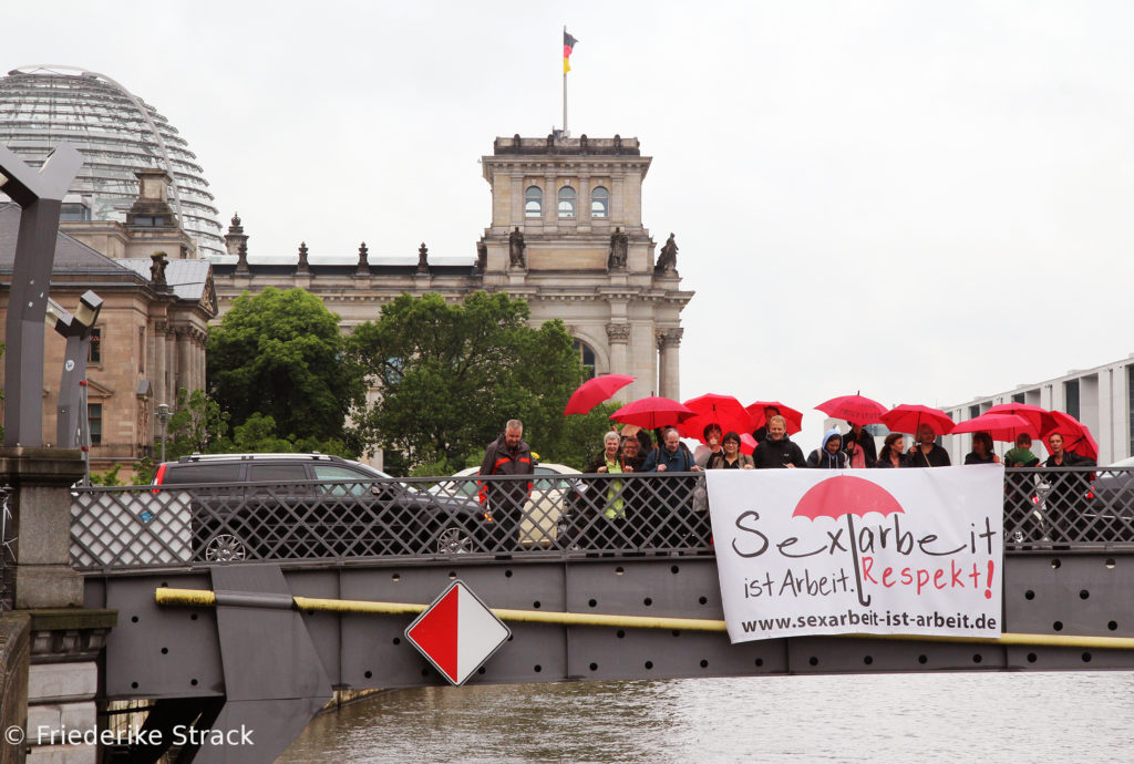 Bilder Zur Bundesweiten Aktion Gegen Das "Prostituiertenschutzgesetz ...